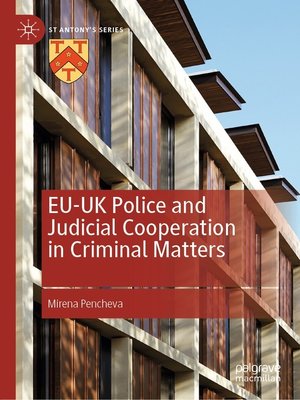 cover image of EU-UK Police and Judicial Cooperation in Criminal Matters